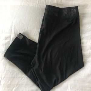 PINK by Victoria Secret Black ultimate legging